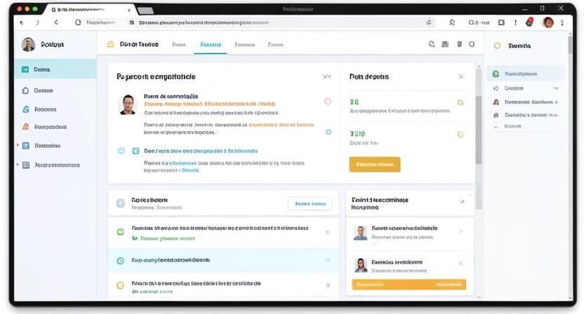 Interface montrant un parcours d’apprentissage personnalisé avec des modules de révision, des exercices ciblés et un indicateur de progression.