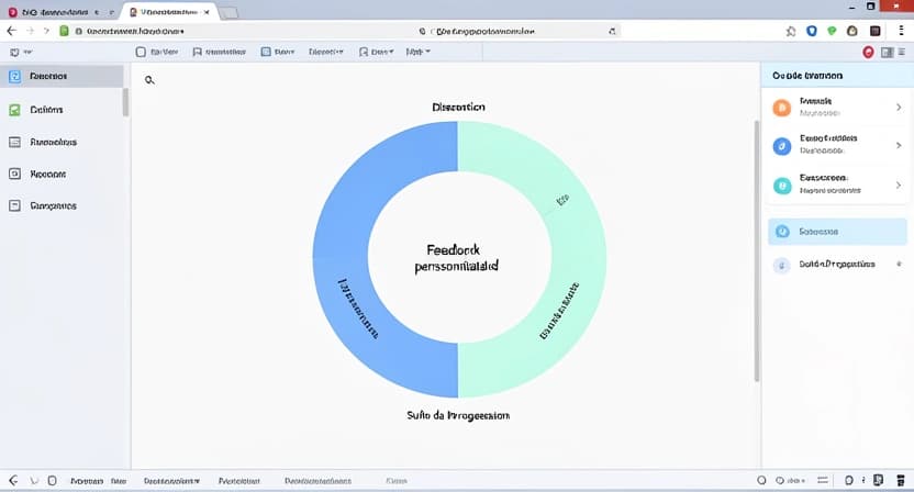 Diagramme montrant le cycle vertueux du tutorat IA : Diagnostic -> Explication guidée -> Pratique ciblée -> Évaluation -> Retour au diagnostic.