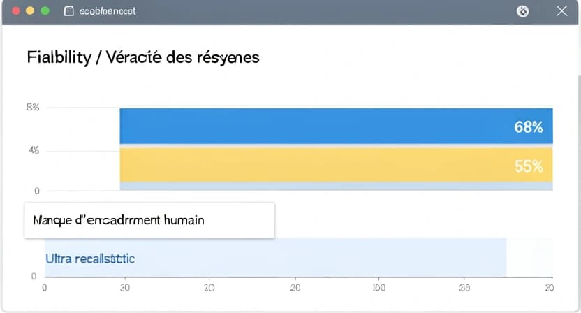 Graphique à barres intitulé "Principales inquiétudes des parents français sur le tutorat IA - Observatoire des Pratiques Numériques en Famille, Mars 2026"