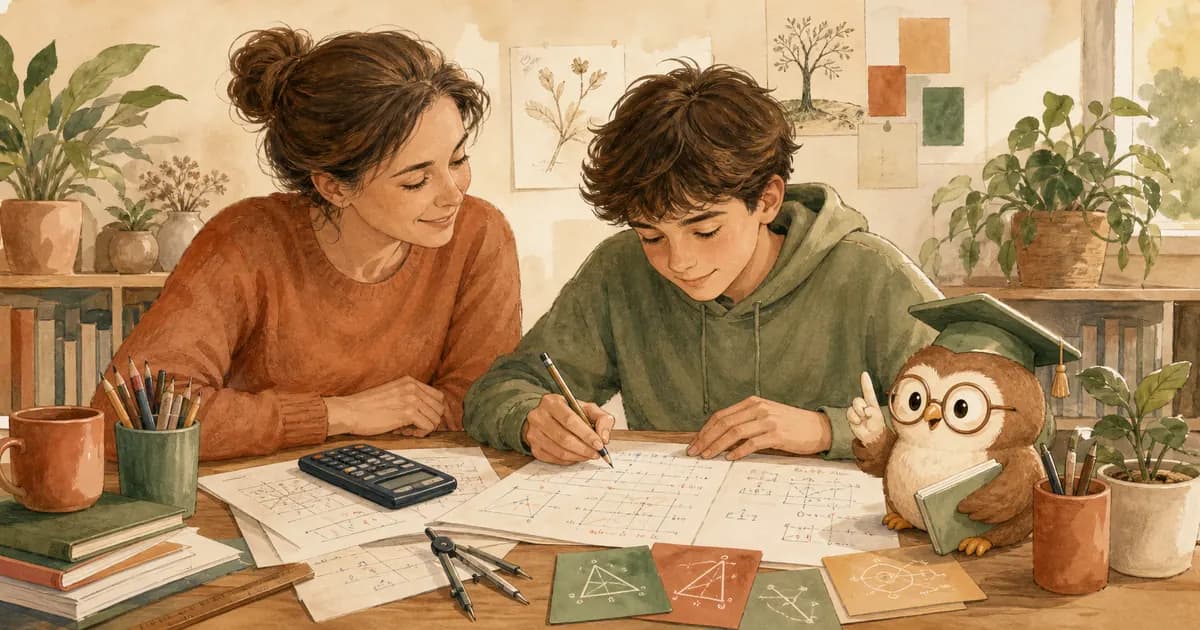 Brevet 2026 maths : le plan parent en 18 jours avec sujets zéro et IA responsable