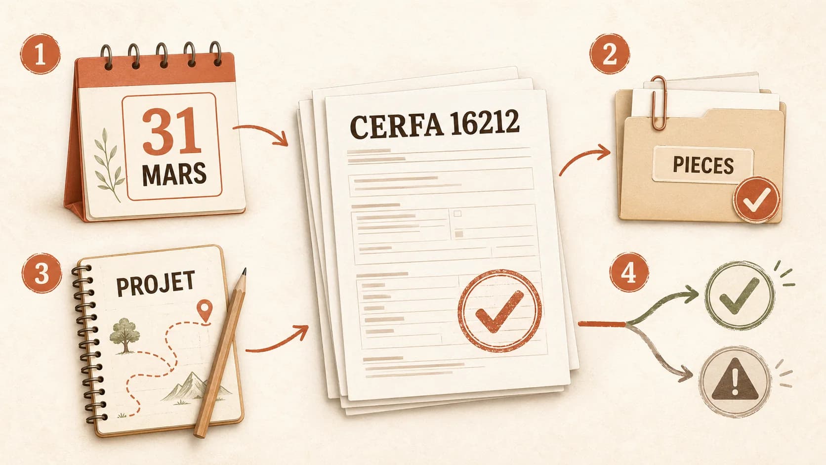 CERFA 16212 IEF Étape par Étape 2026 : Remplir la Demande d'Autorisation Avant le 31 Mars Sans Erreur