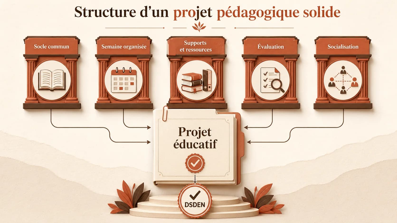 Structure d'un projet pédagogique solide