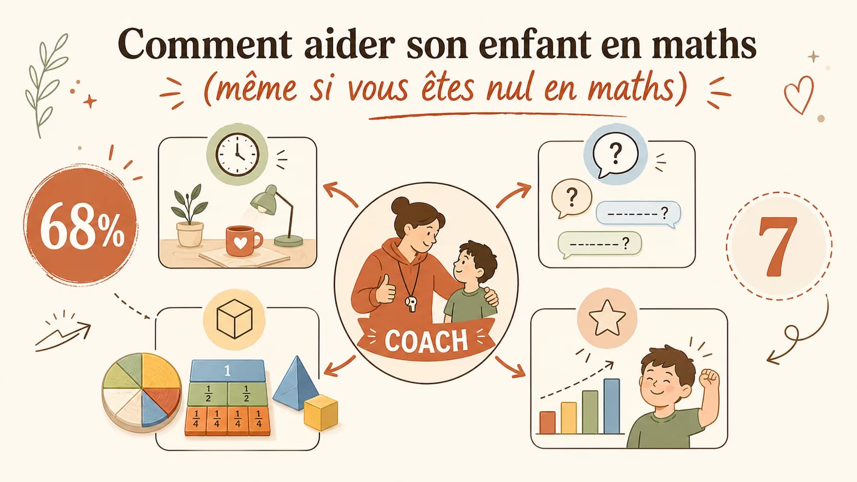 Comment aider son enfant en maths (même si vous êtes nul en maths)