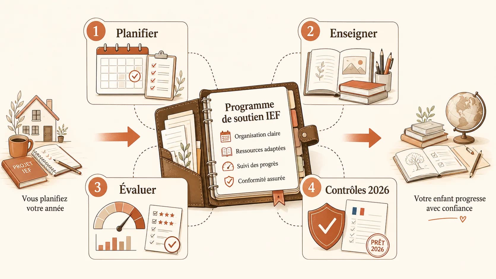 Capture d'écran d'un tableau comparatif de programmes IEF sur un ordinateur portable, avec des graphiques de progression
