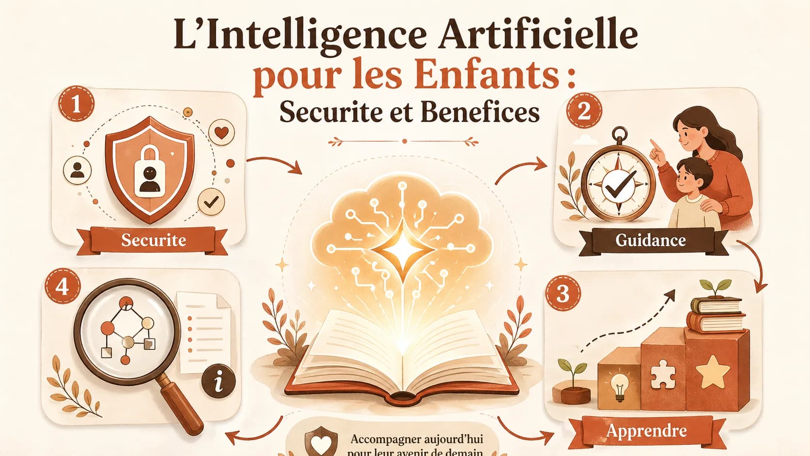 L'Intelligence Artificielle pour les Enfants : Securite et Benefices