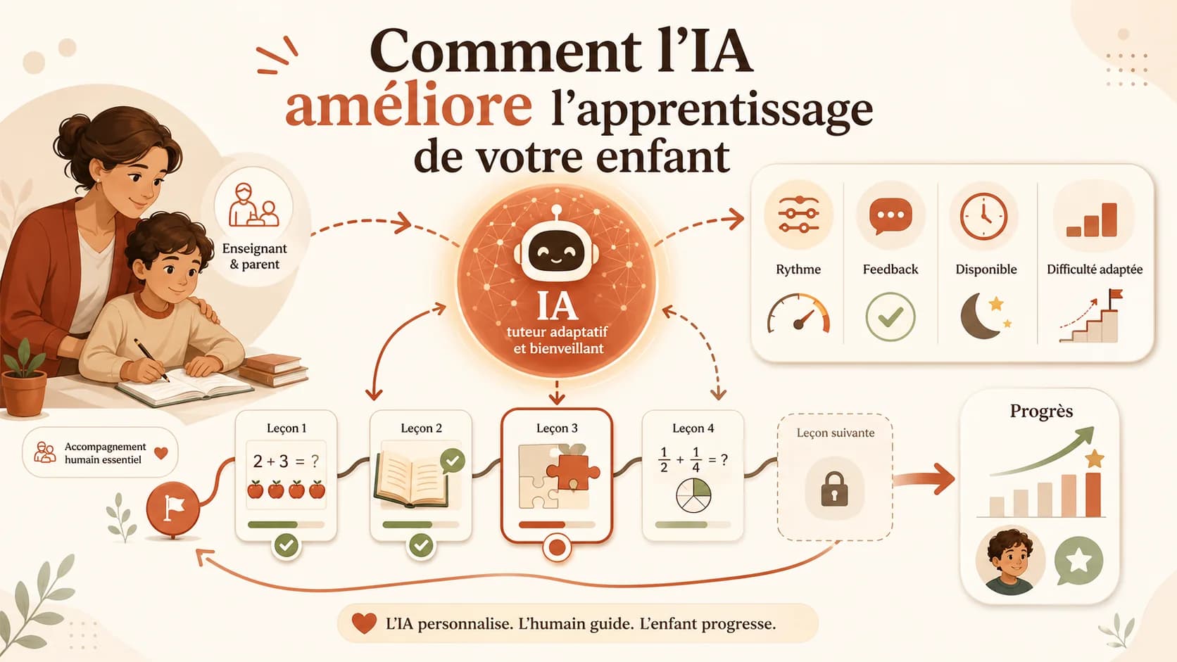 Comment l'IA améliore l'apprentissage de votre enfant