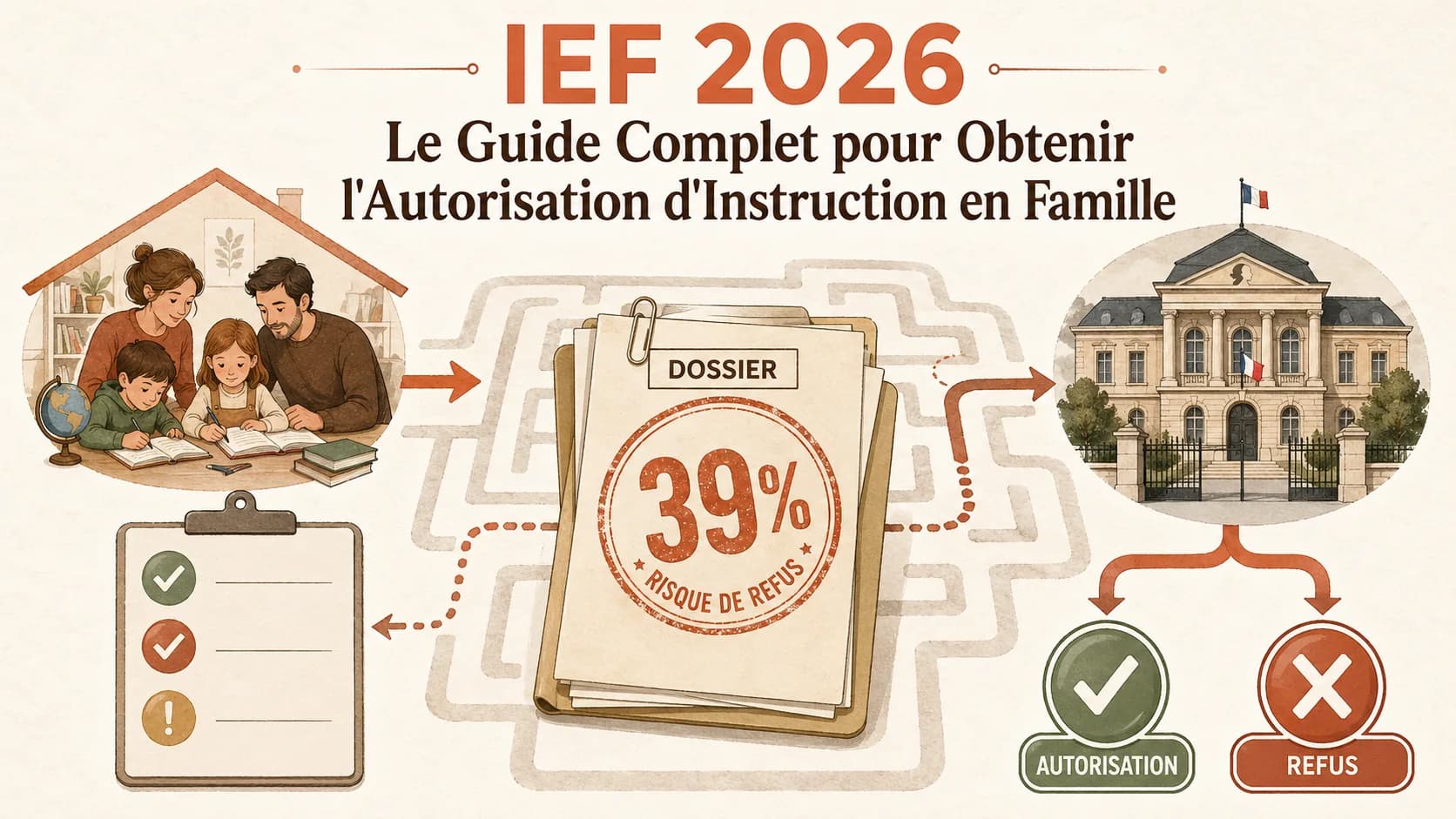 IEF 2026 : Le Guide Complet pour Obtenir l'Autorisation d'Instruction en Famille