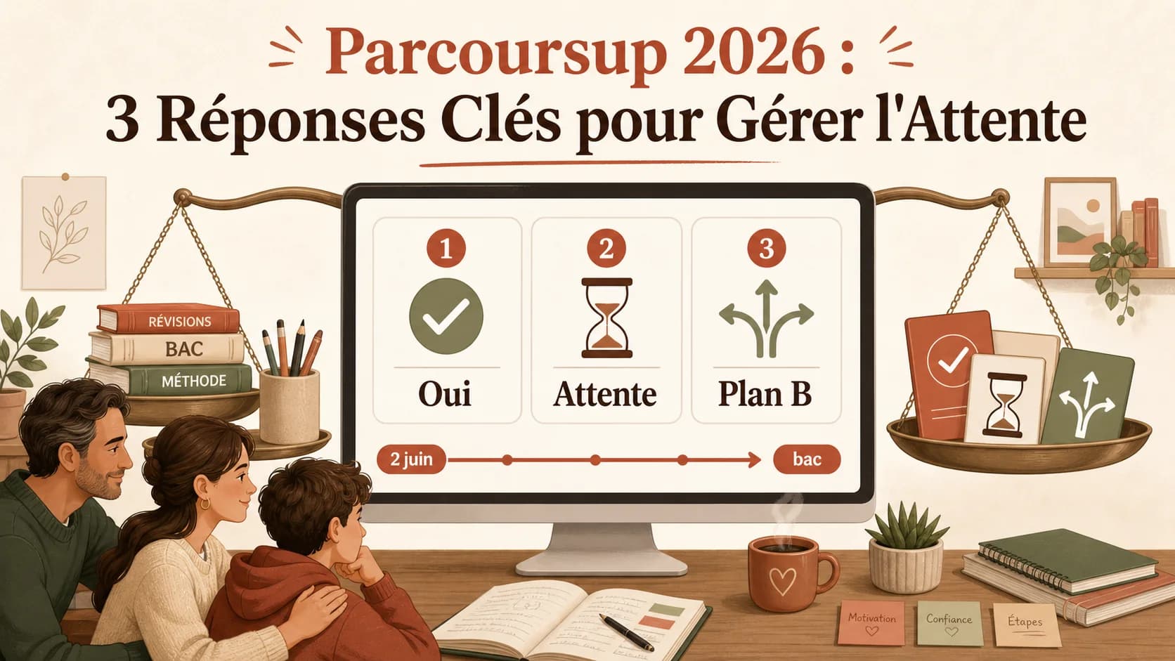 Parcoursup 2026 : 3 Réponses Clés pour Gérer l'Attente