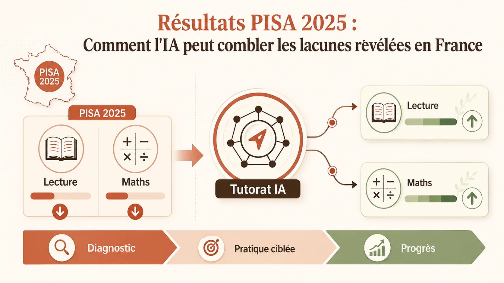 Résultats PISA 2025 : Comment l'IA peut combler les lacunes révélées en France