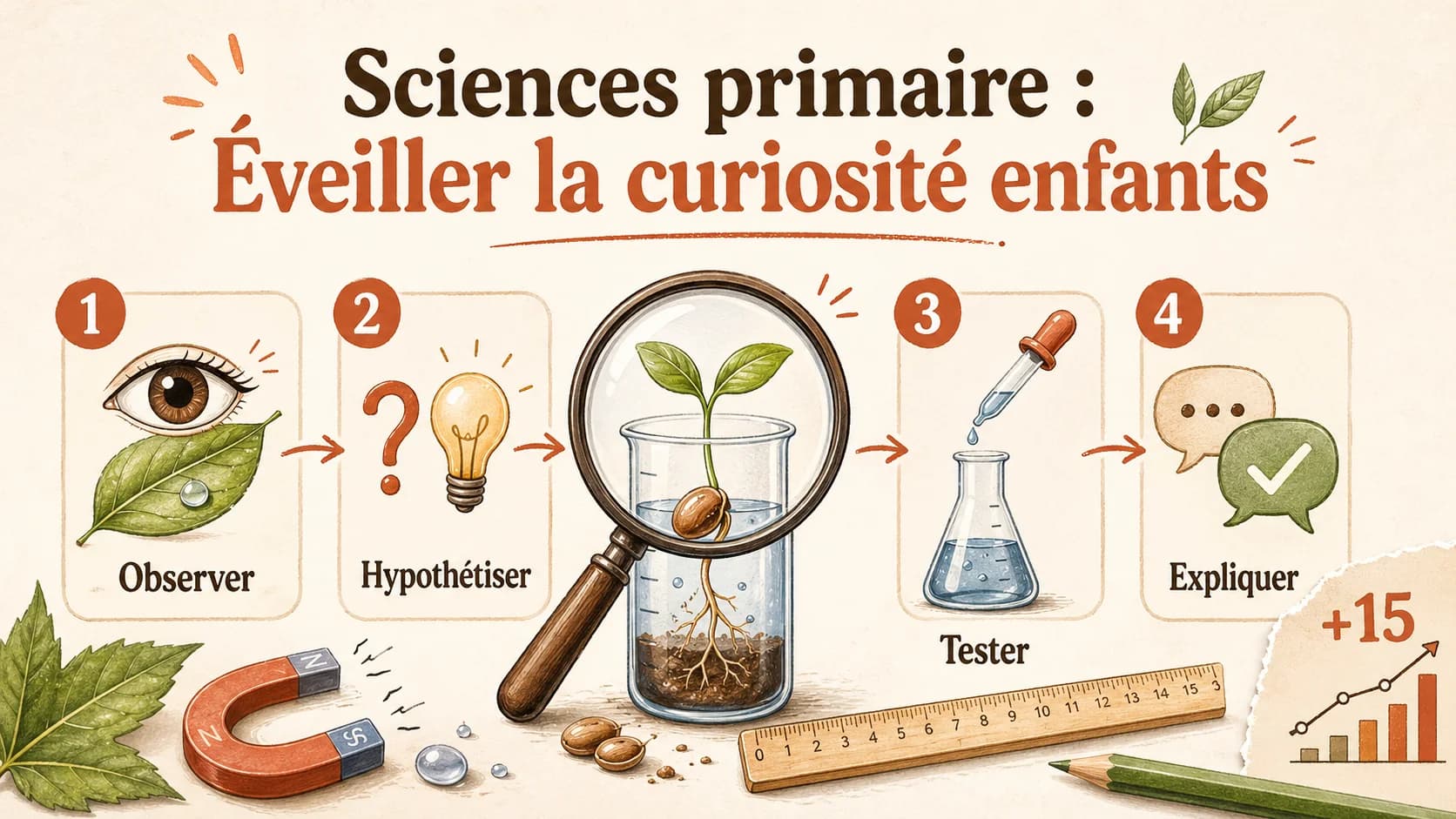 Sciences primaire : Éveiller la curiosité enfants