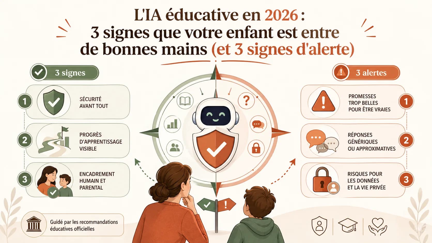 L'IA éducative en 2026 : 3 signes que votre enfant est entre de bonnes mains (et 3 signes d'alerte)