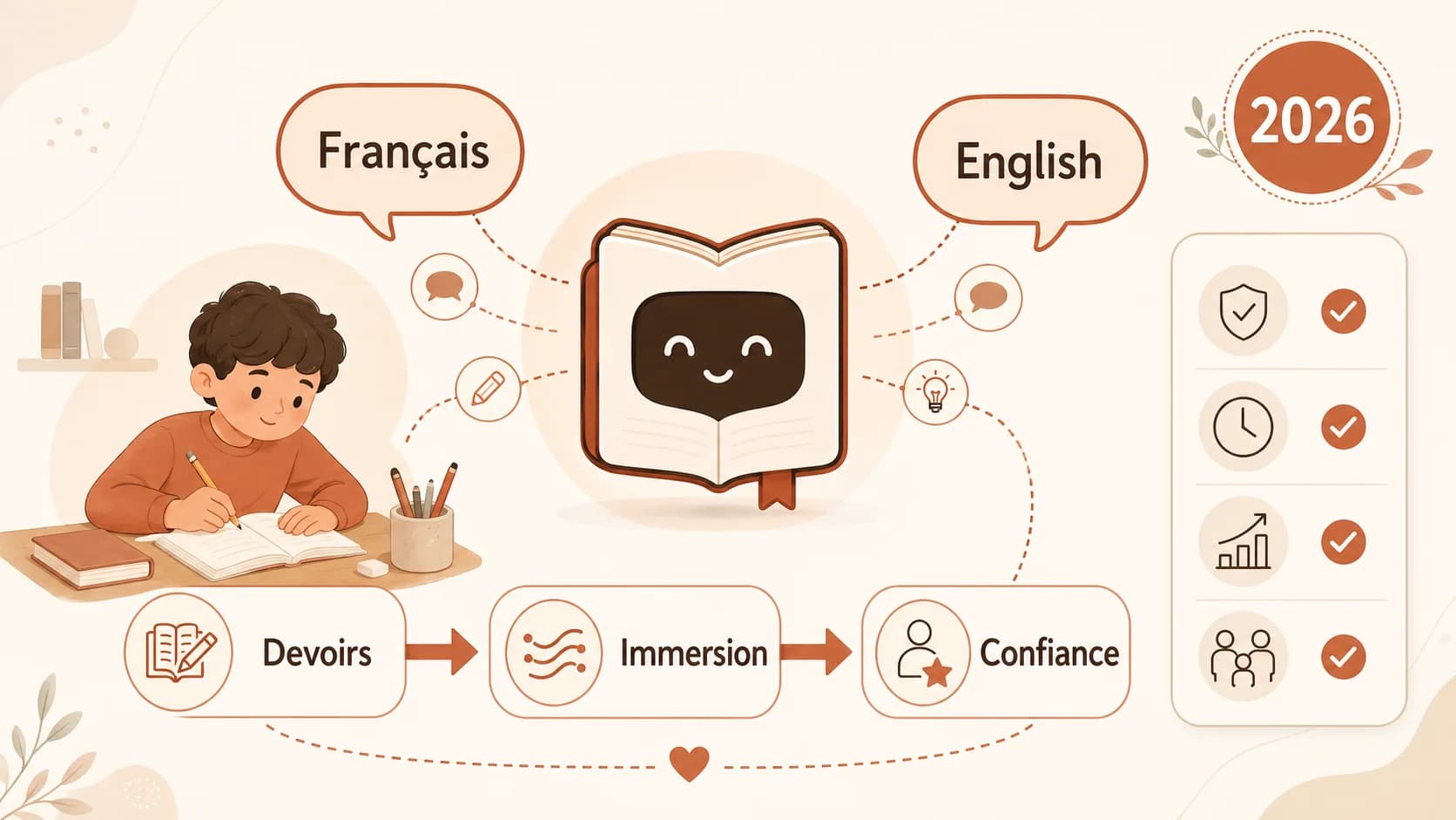 Le tuteur IA de mon enfant est-il bilingue ? Pourquoi l'immersion linguistique par l'IA est l'atout méconnu de 2026