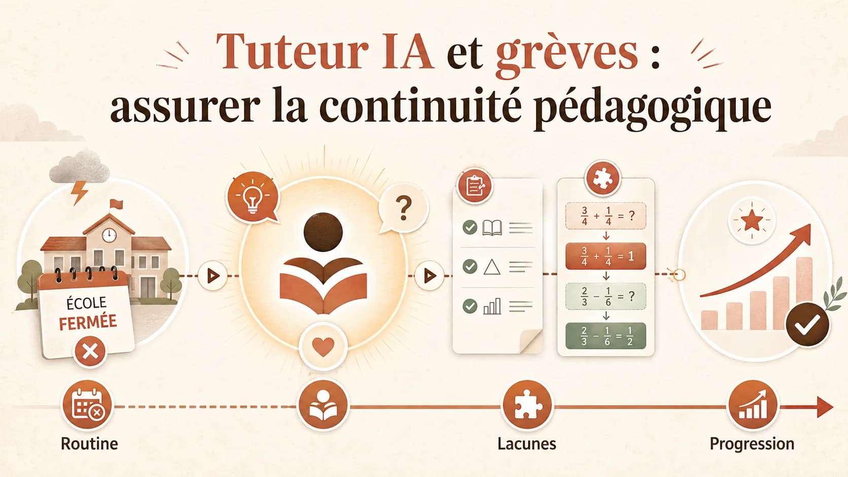 Tuteur IA et grèves : assurer la continuité pédagogique