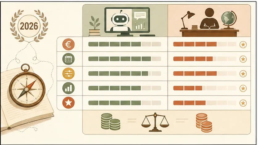 Tutorat IA vs Cours Particuliers : Le Comparatif 2026 pour les Parents